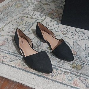 Torrid D'Orsay Pointed Toe Flat (WW) Size 10W